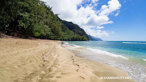 pantai laut Barat Alabama